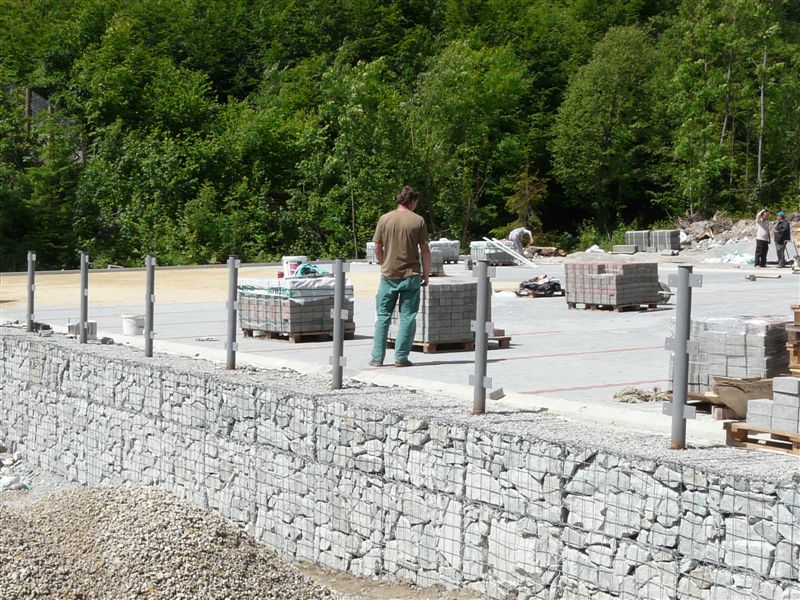 Výstavba parkoviště